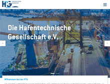 Tablet Screenshot of htg-online.de